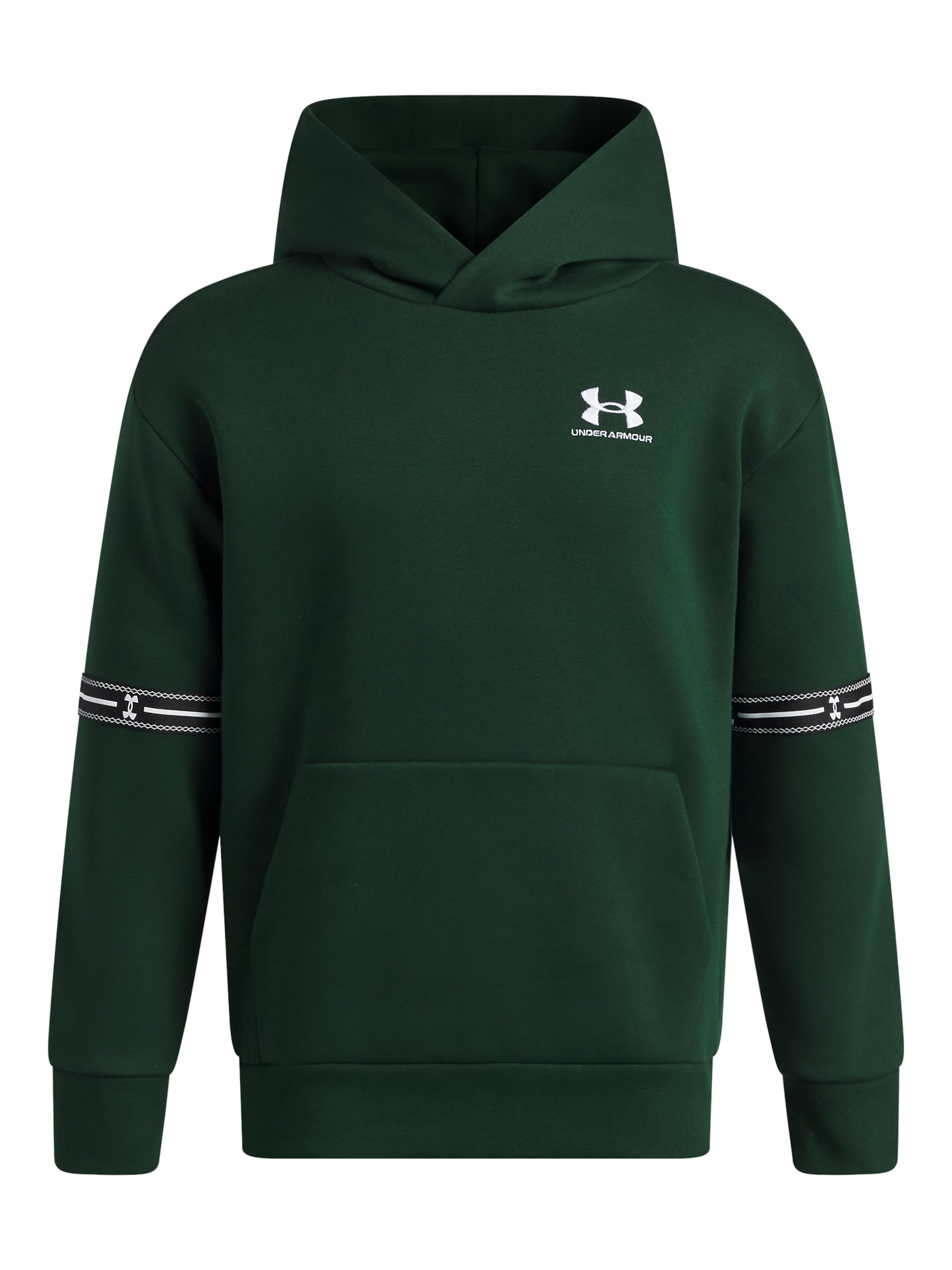 UNDER ARMOUR Sports sweatshirt 'Icon Flc' in Green: front
