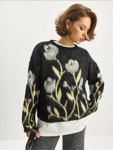Bianco Lucci Pulover 'Pullover' | črna barva