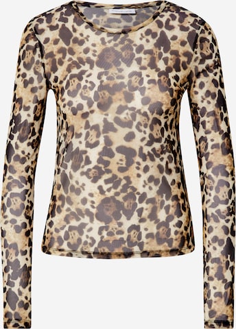 Noisy may Shirt in Braun: Vorderseite