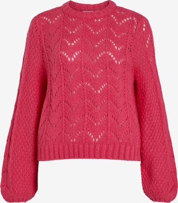 VILA Sweater 'SULTAN' in Pink: front