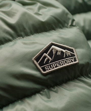 Superdry Zimná bunda 'Fuji' - Zelená