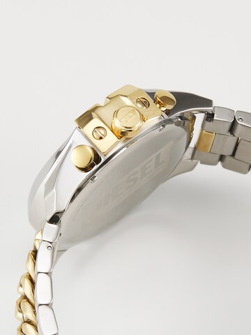 DIESEL Analog Watch 'MEGA CHIEF' in Silver