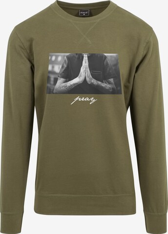 MT Men Sweatshirt 'Pray' in Grün: predná strana