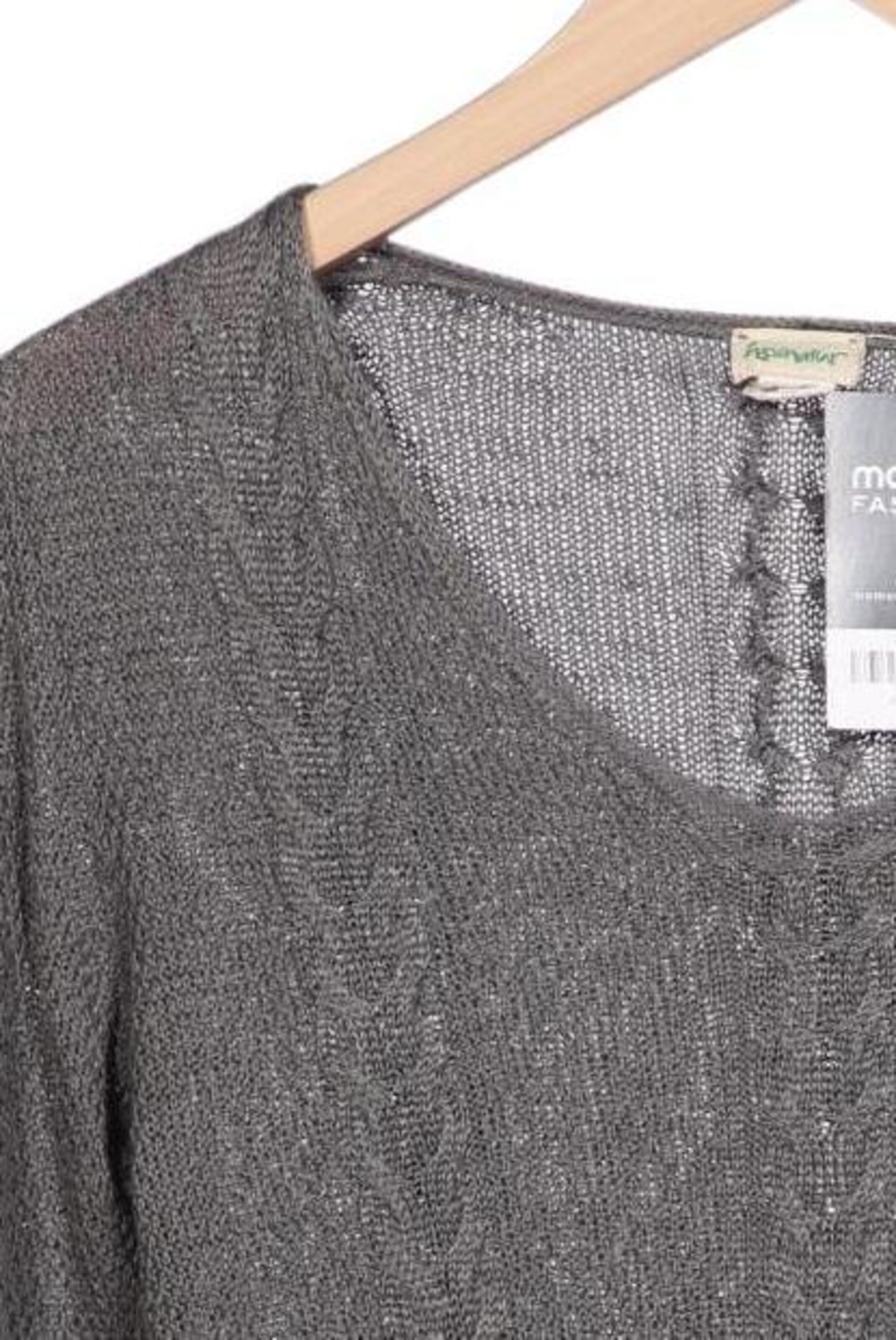 hessnatur Sweater & Cardigan in S in Grey