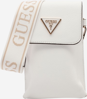 GUESS Smartphone Case 'LATONA' in White: front