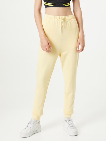 ADIDAS PERFORMANCE - Pantalón deportivo en amarillo: frente