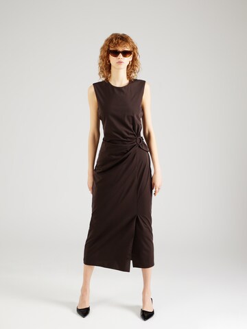 Robe 'LOCUSTA' Weekend Max Mara en marron : devant