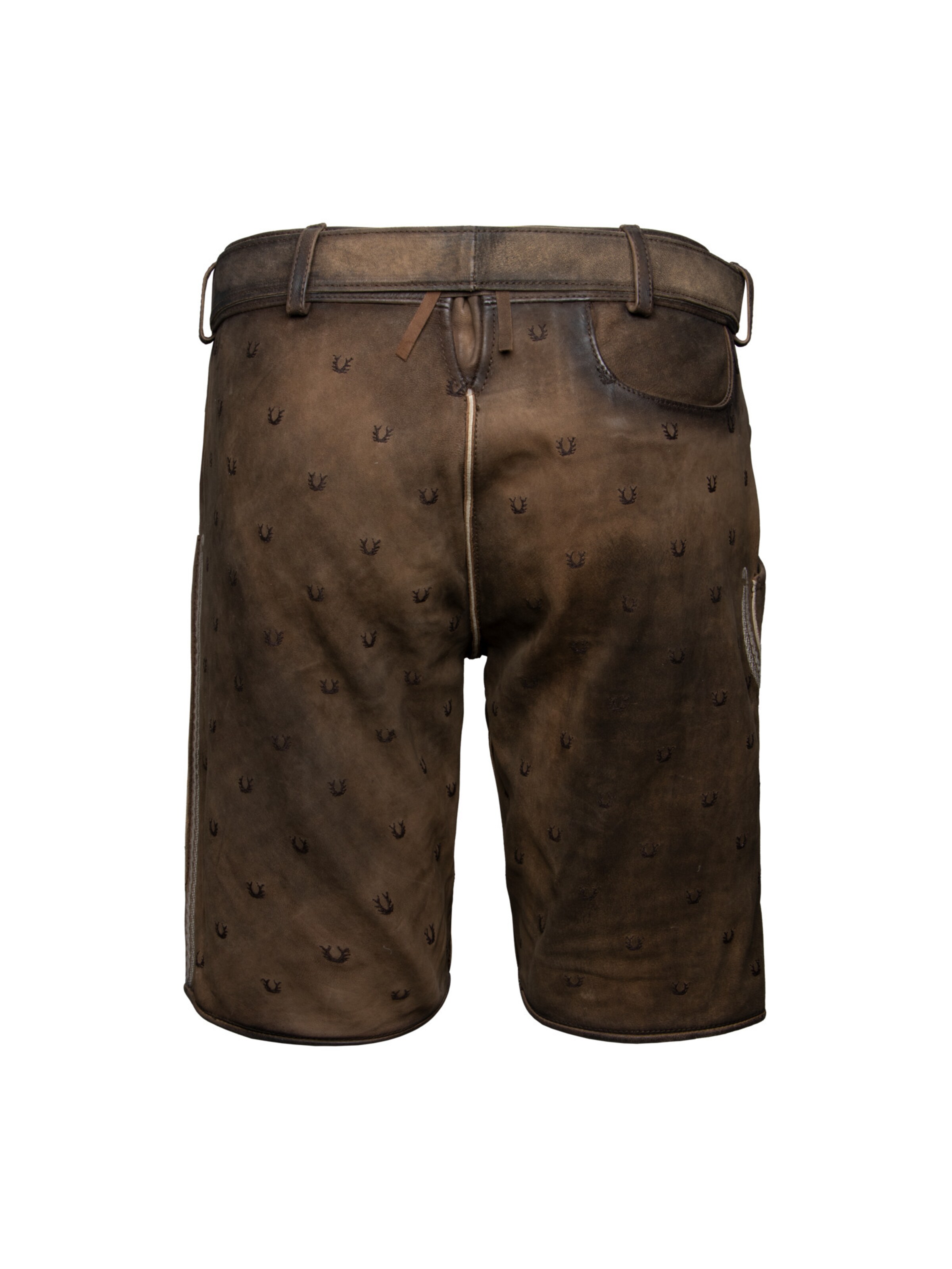 Krüger Buam Regular Traditional pants 'Harvey' in Brown