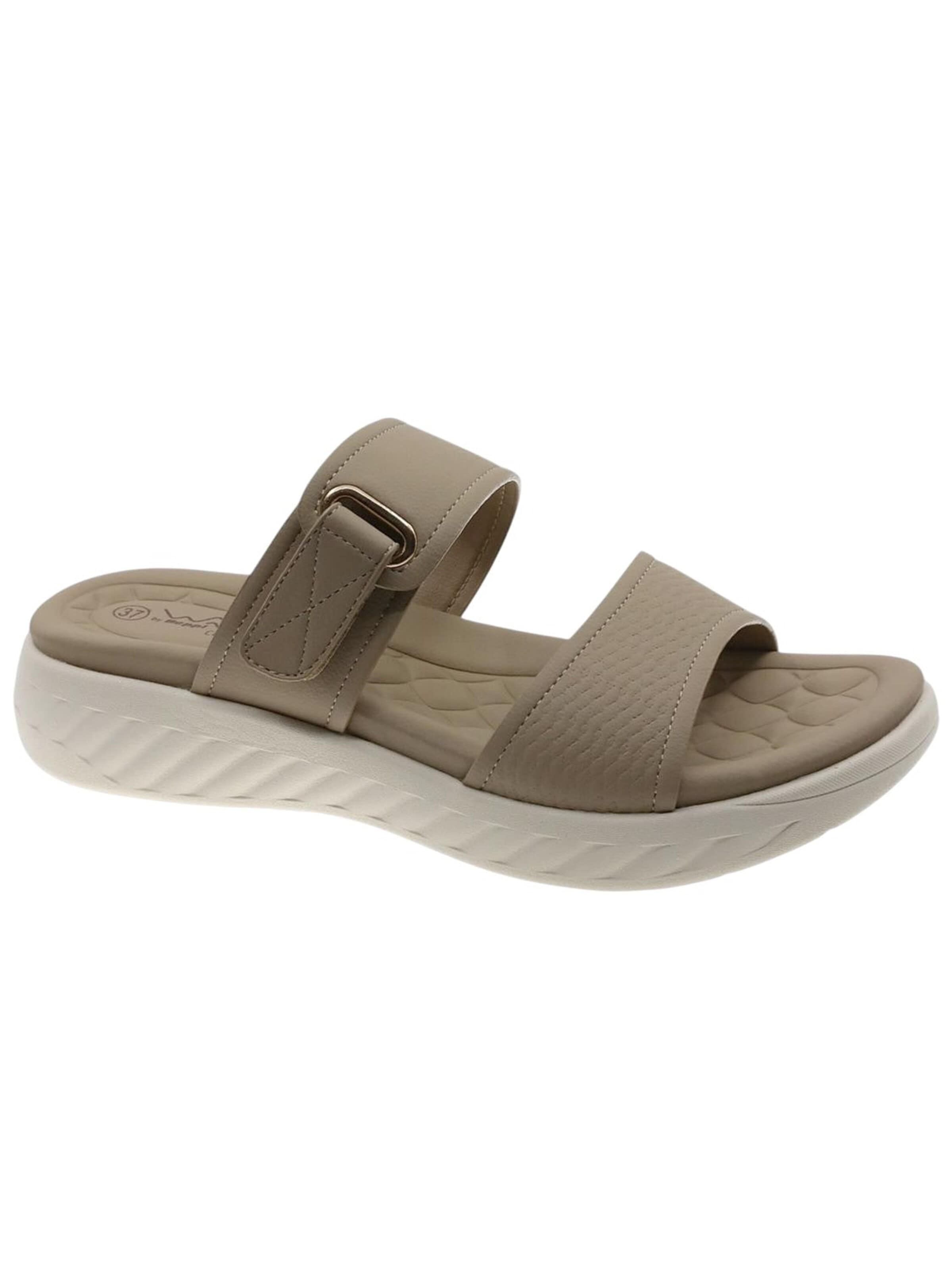 Beppi Pantoufle 'Casual Slipper' en 36 en taupe, Vue avec produit