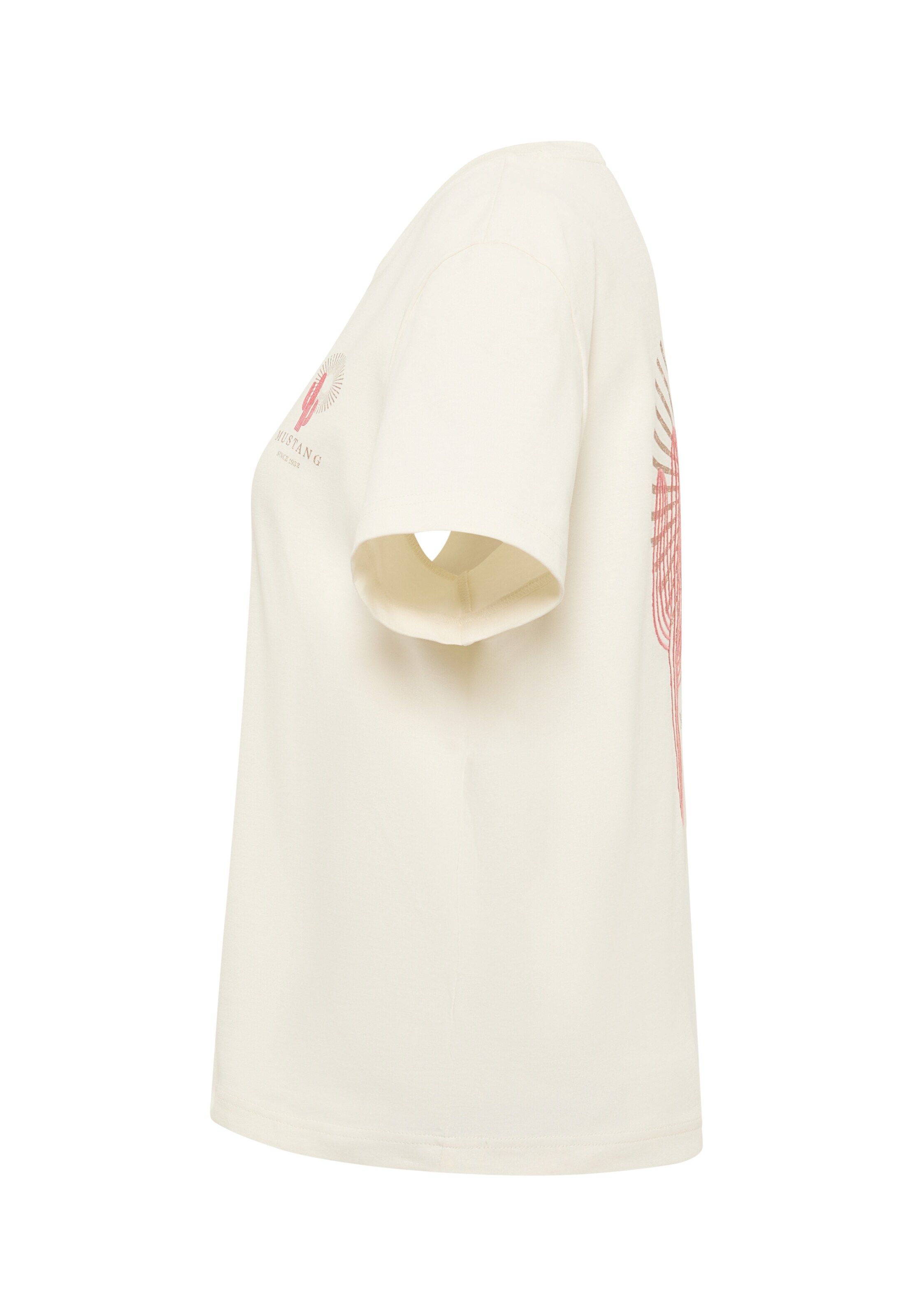 MUSTANG Shirt 'Floris' in Beige