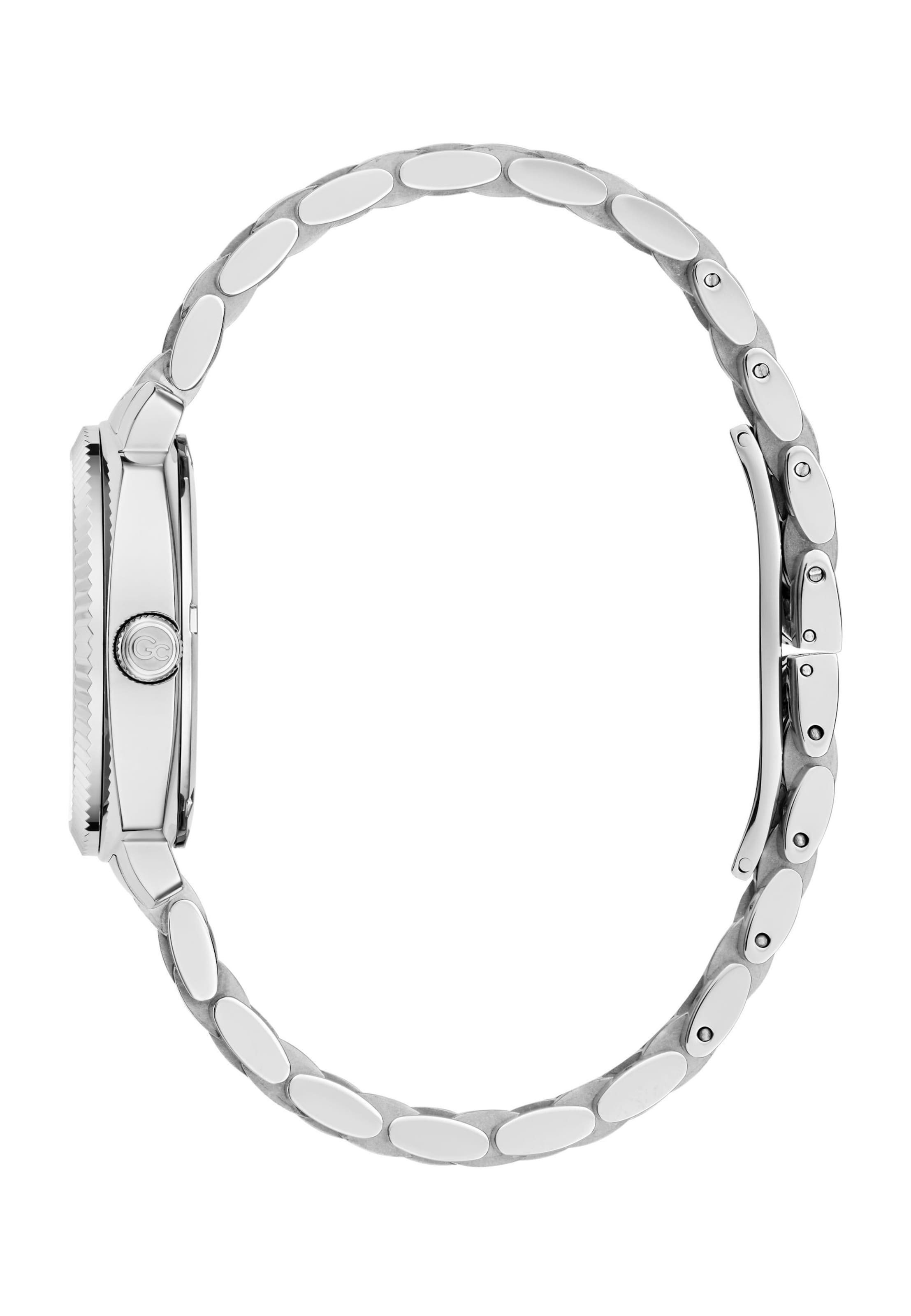 Gc Analoguhr 'Flair Coussin' in Silber