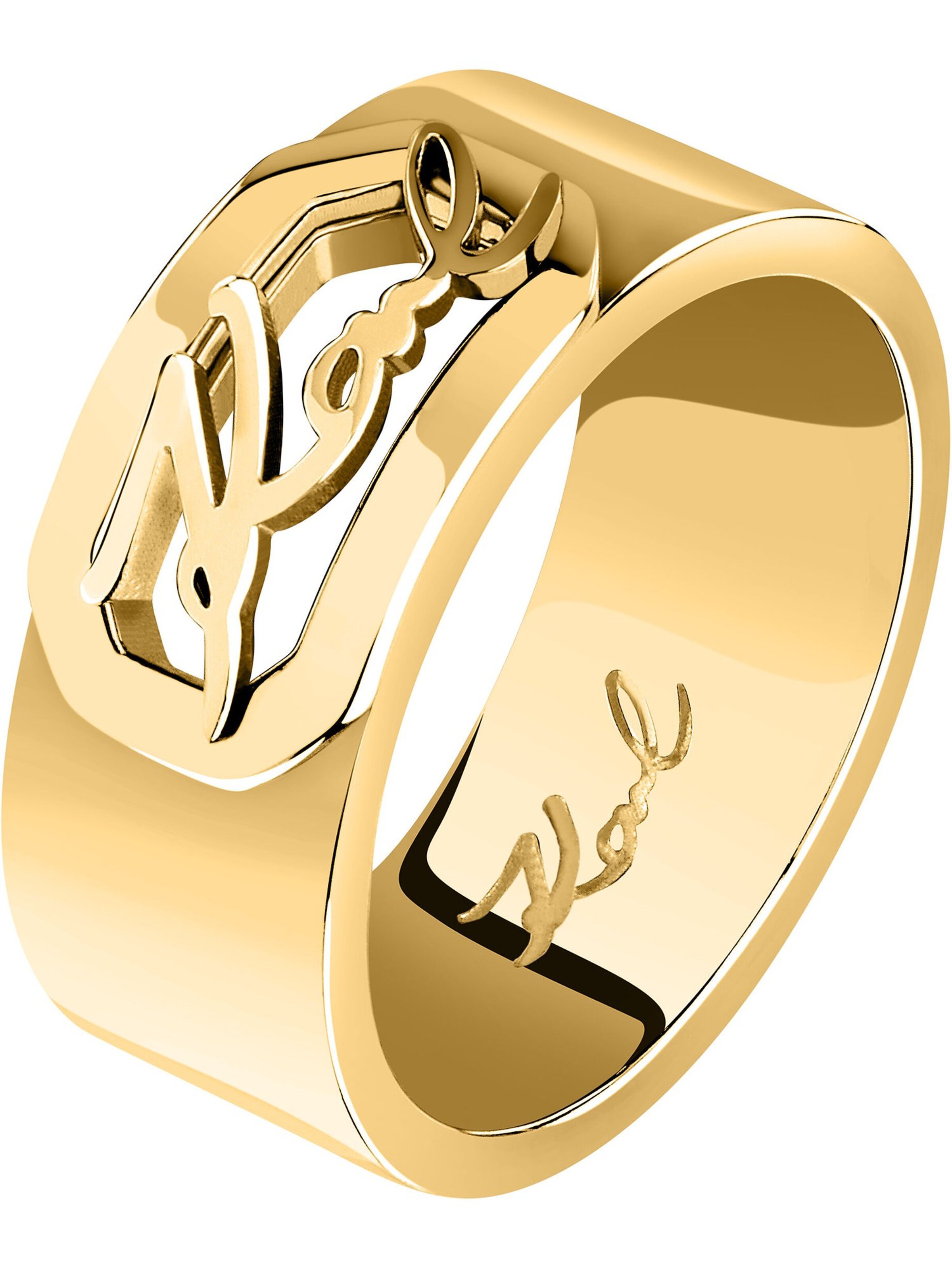 Karl Lagerfeld Ring in Gold: front