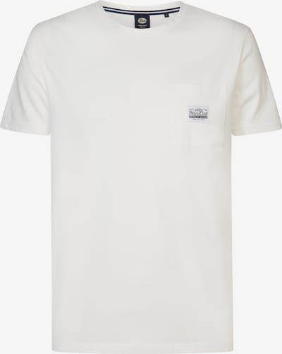 Petrol Industries T-shirt i svart / vit, Produktvy