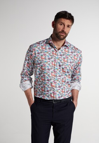 ETERNA Regular fit Button Up Shirt in Mixed colors: front