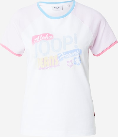 JOOP! Jeans Paita 'Torbina' värissä vesi / sitruuna / roosa / valkoinen, Tuotenäkymä