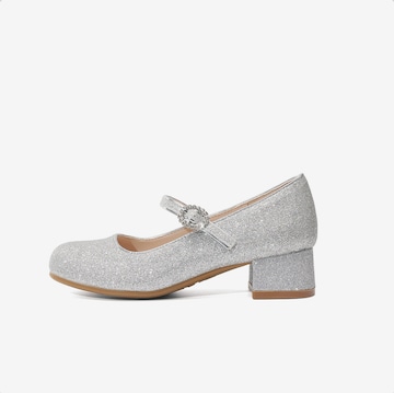 Ballerines Dream Pairs en argent : devant