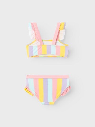 NAME IT T-Shirt Bikini 'ZULLE' in Mischfarben