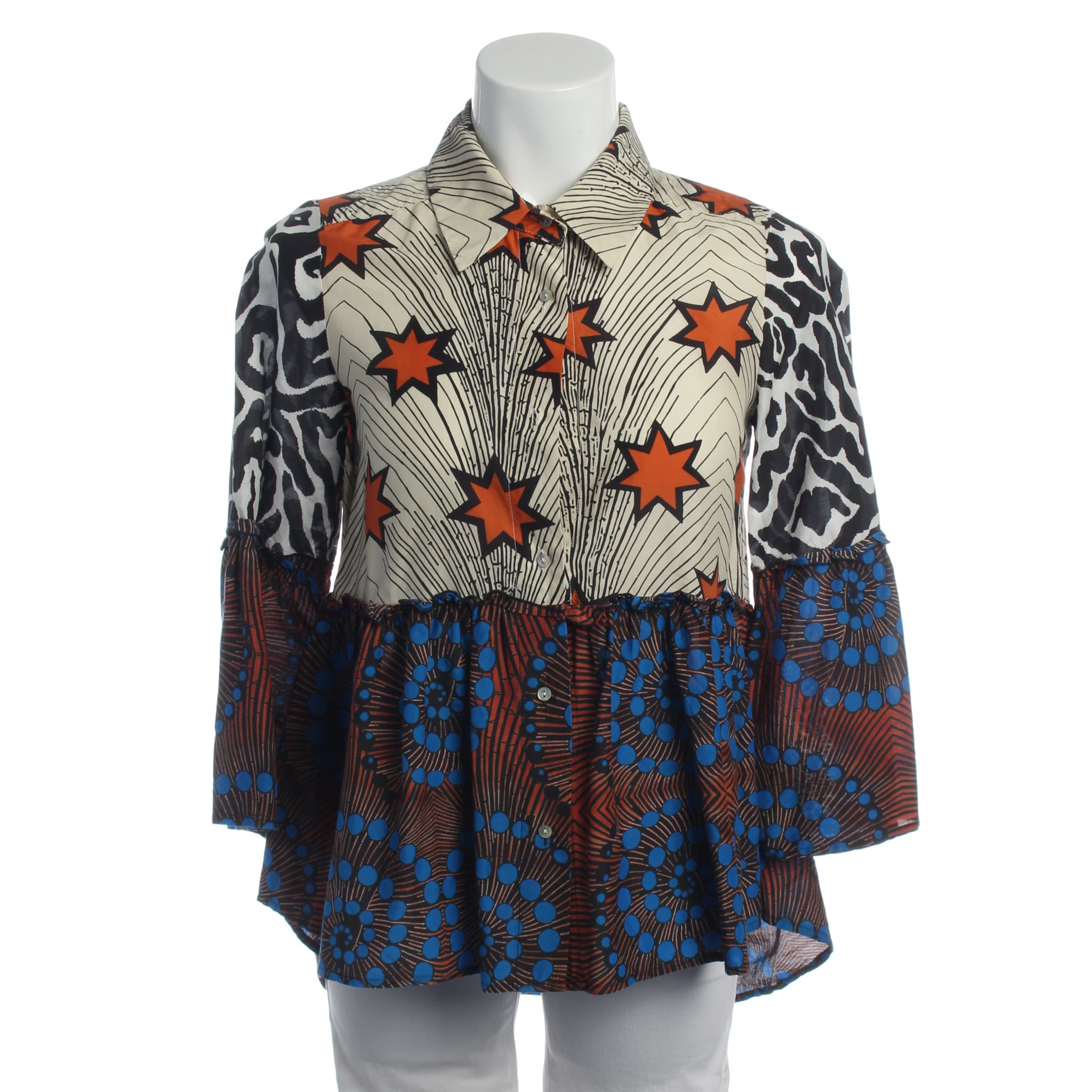 Grace Bluse / Tunika XS in Mischfarben: Vorderseite