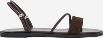 Estro Sandaler '11-7068' i brun: forside