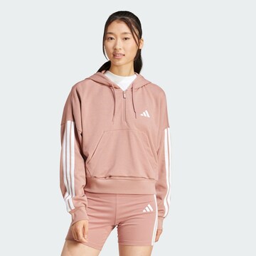 ADIDAS SPORTSWEAR Спортивный свитшот 'Essentials' в Ярко-розовый: спереди