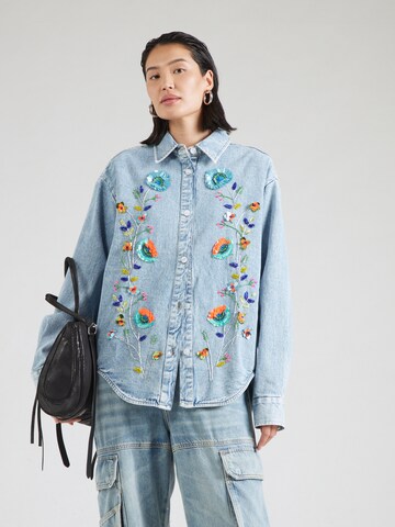 Essentiel AntwerpBluza 'Icksonville' - plava boja: prednji dio