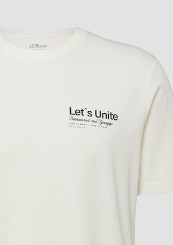 T-Shirt ' ' s.Oliver en beige