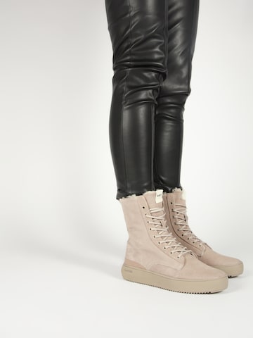 BLACKSTONE Sneakers hoog 'NORA' in Grijs