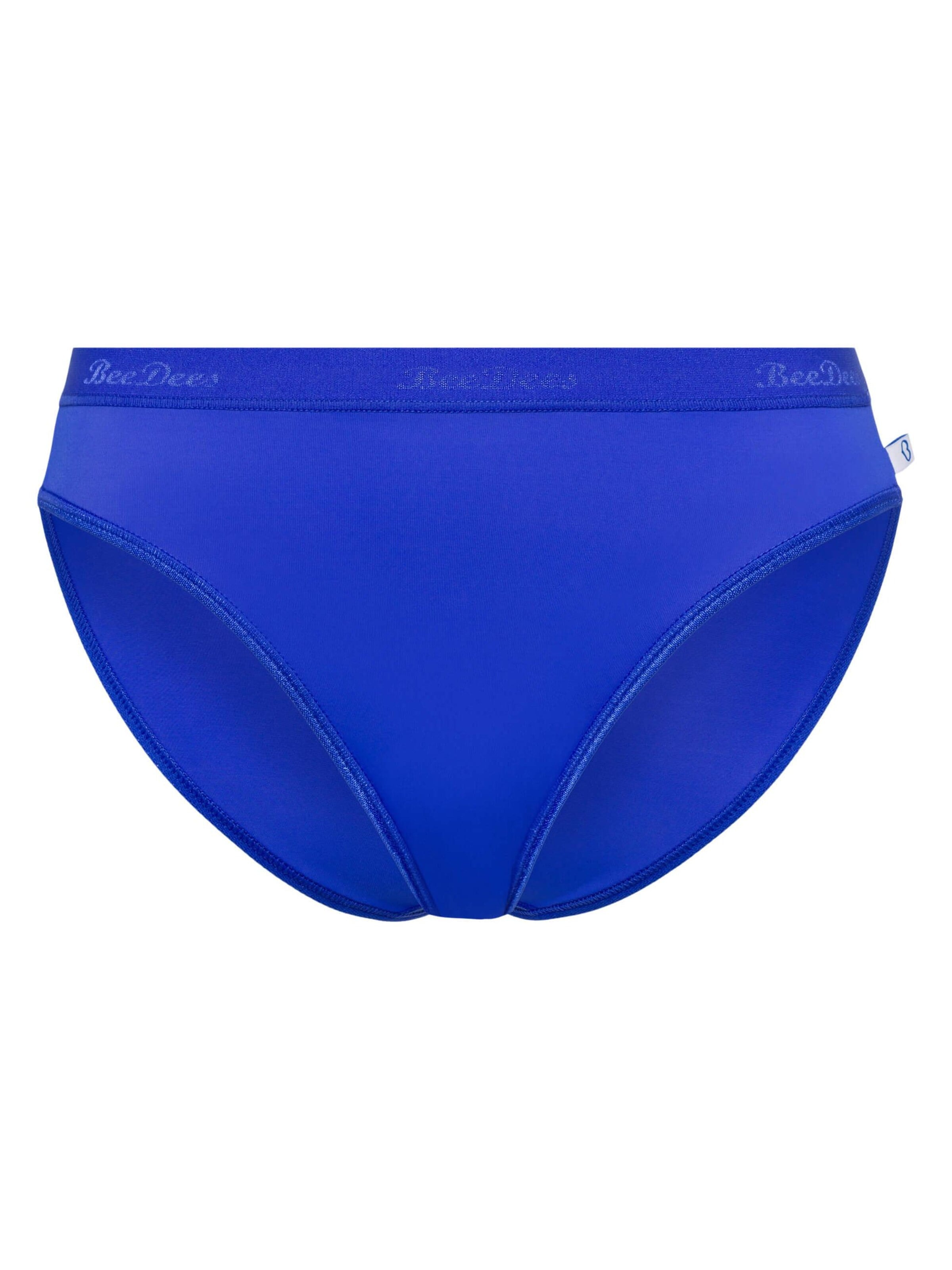 BeeDees Slip 'Slip Microfun Tai mit Elastikbund'‌‌‌‌‌‌ in Blau: Vorderseite