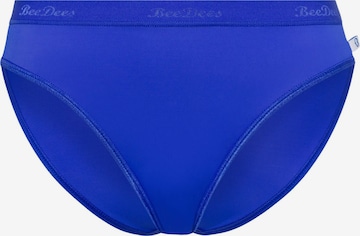 BeeDees Slip 'Slip Microfun Tai mit Elastikbund' in Blau: Vorderseite