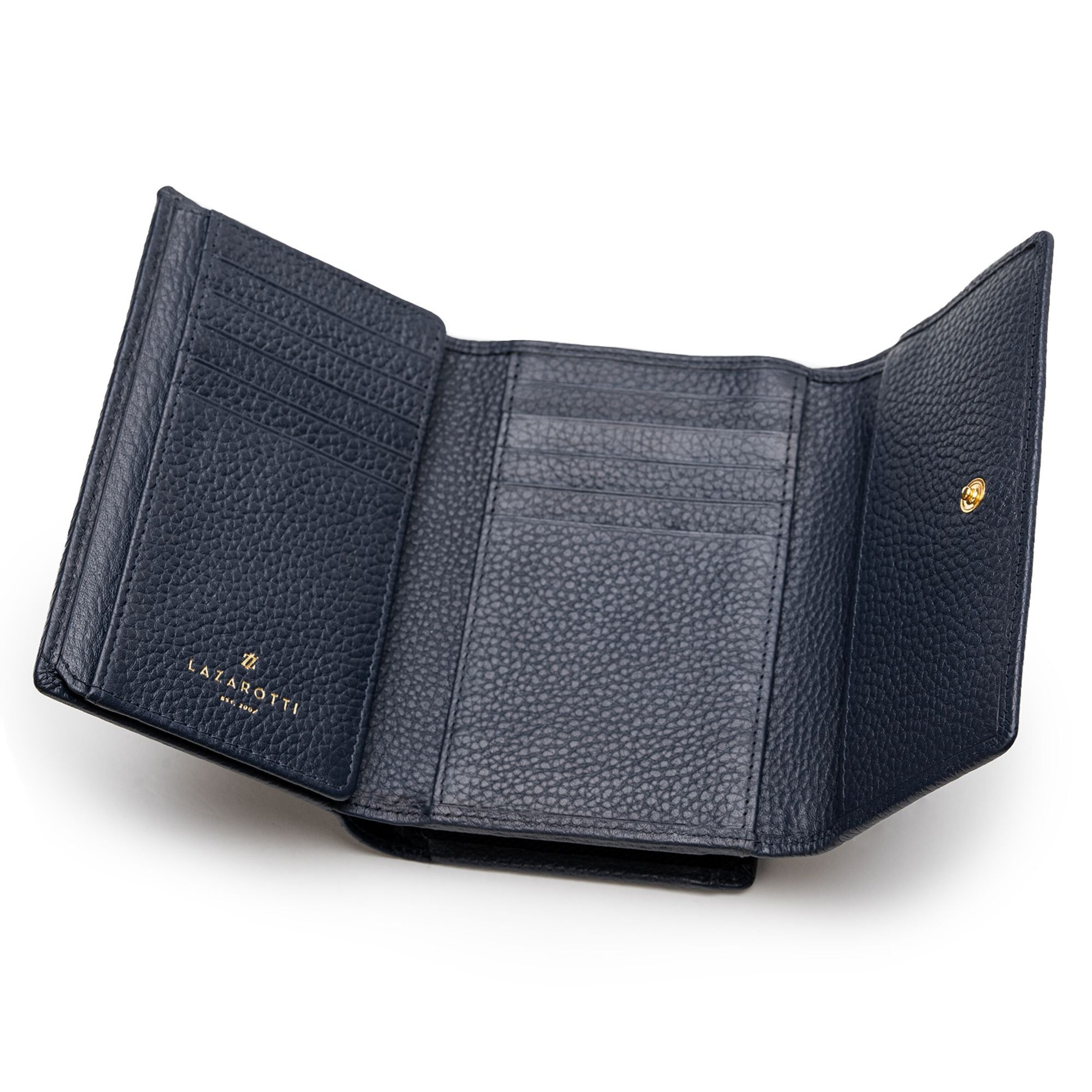 Lazarotti Wallet 'Bologna' in Blue