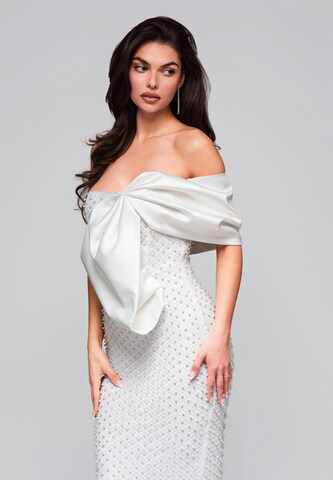 Ombre Evening dress in White