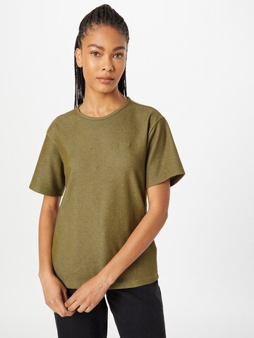 T-shirt ADIDAS ORIGINALS en vert : devant