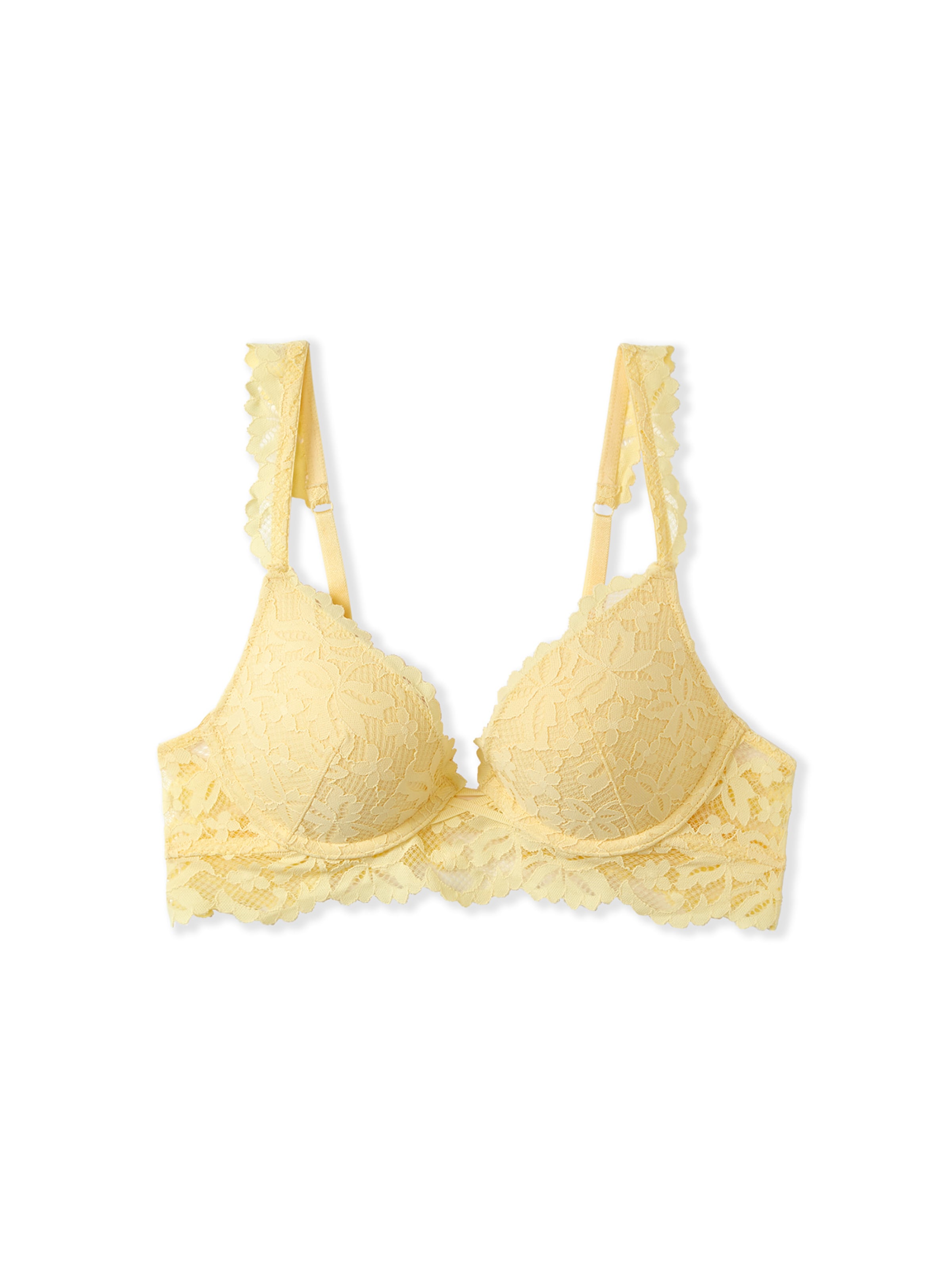 Push-up Reggiseno 'Legende' di ETAM in giallo: frontale