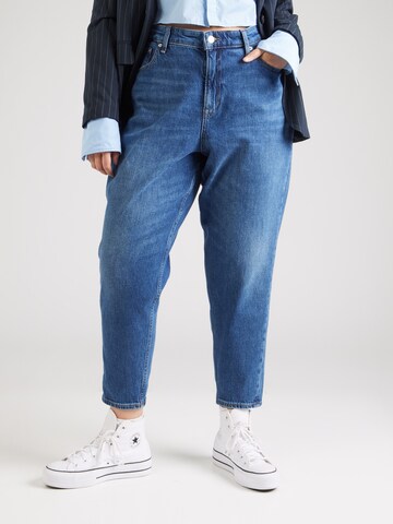 Tommy Jeans Tapered Jeans in Blue: front