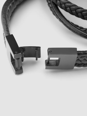 Bracelet 'Wrap' SERASAR en noir