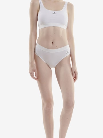 ADIDAS SPORTSWEAR Bralette Sports Bra ' Sport Solid Cotton ' in White