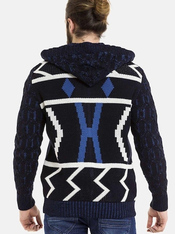 CIPO & BAXX Strickjacke in Blau: Vorderseite