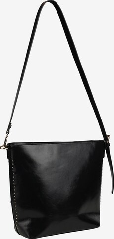 faina Schultertasche in Schwarz