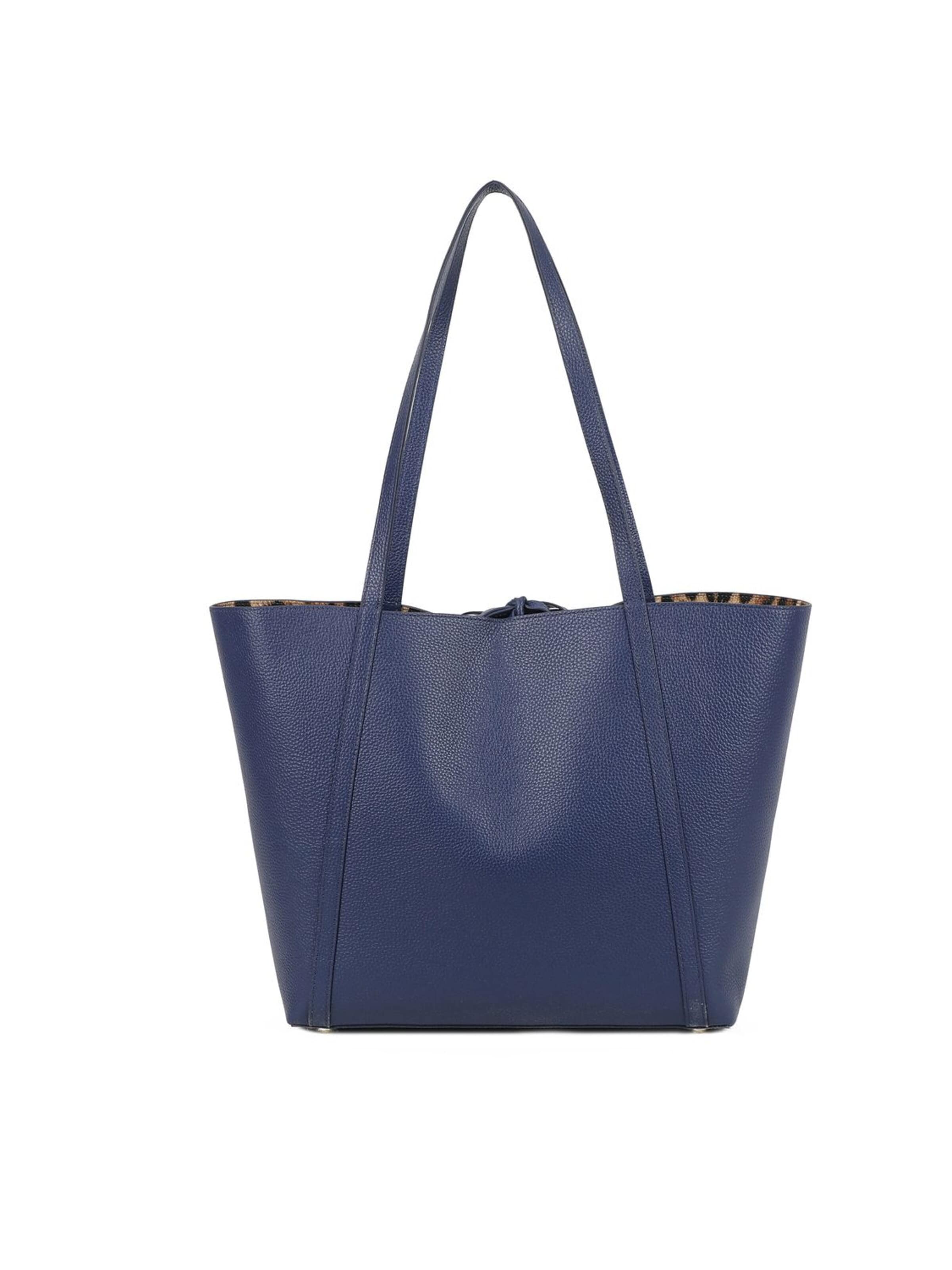 Shopper 'Double' di Braccialini in blu
