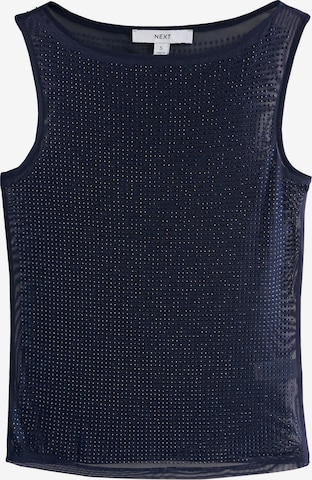 Haut 'Heatseal Sparkle' Next en bleu : devant