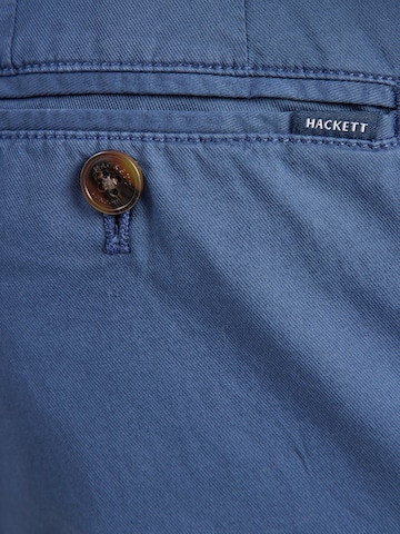 Hackett London Slimfit Lærredsbukser 'KENSINGTON' i blå