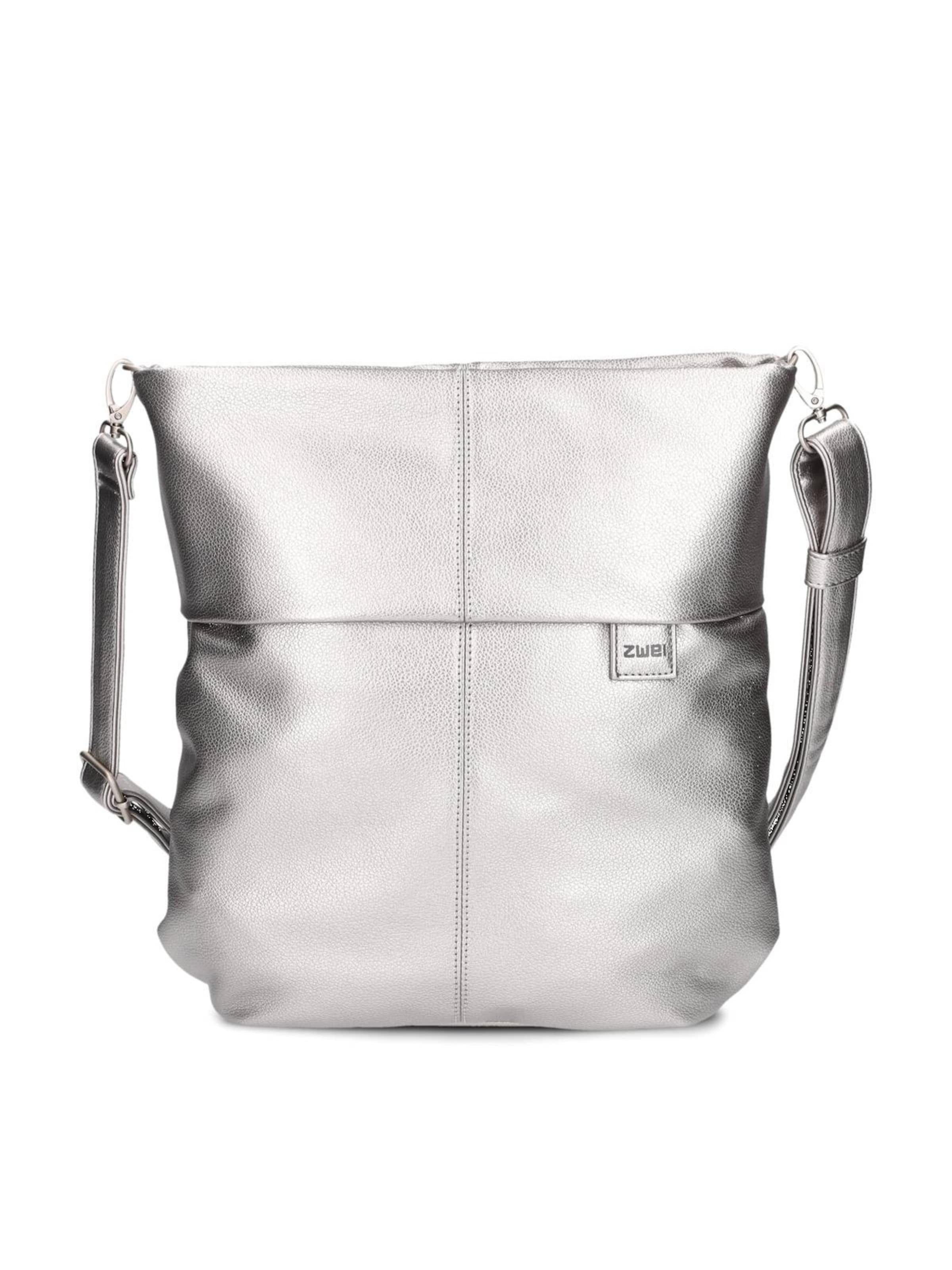 ZWEI Schoudertas 'MADEMOISELLE.M M12' in Zilver