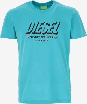 DIESEL Shirt 'T-DIEGOS-A5' in Blau: Vorderseite