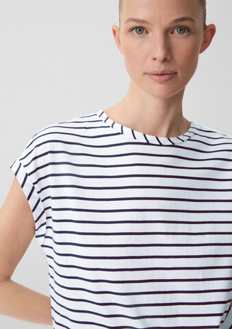 T-shirt comma casual identity en bleu