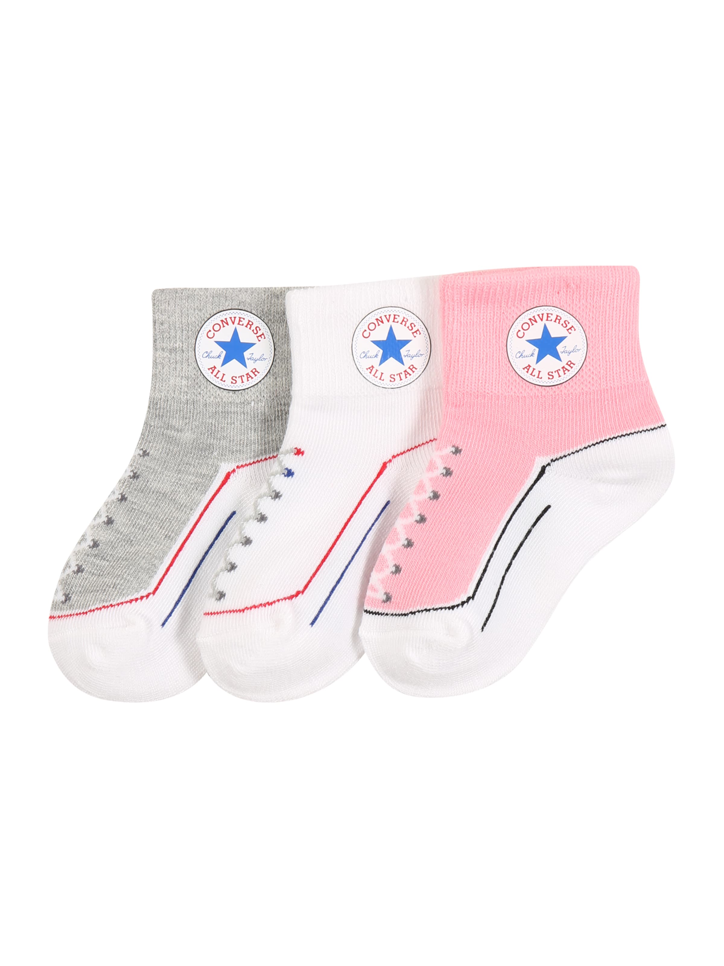 Calzino di CONVERSE in colori misti: frontale