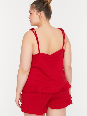 Shorty di Trendyol Curve in rosso