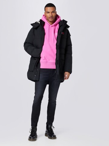 Tommy Jeans Mikina – pink