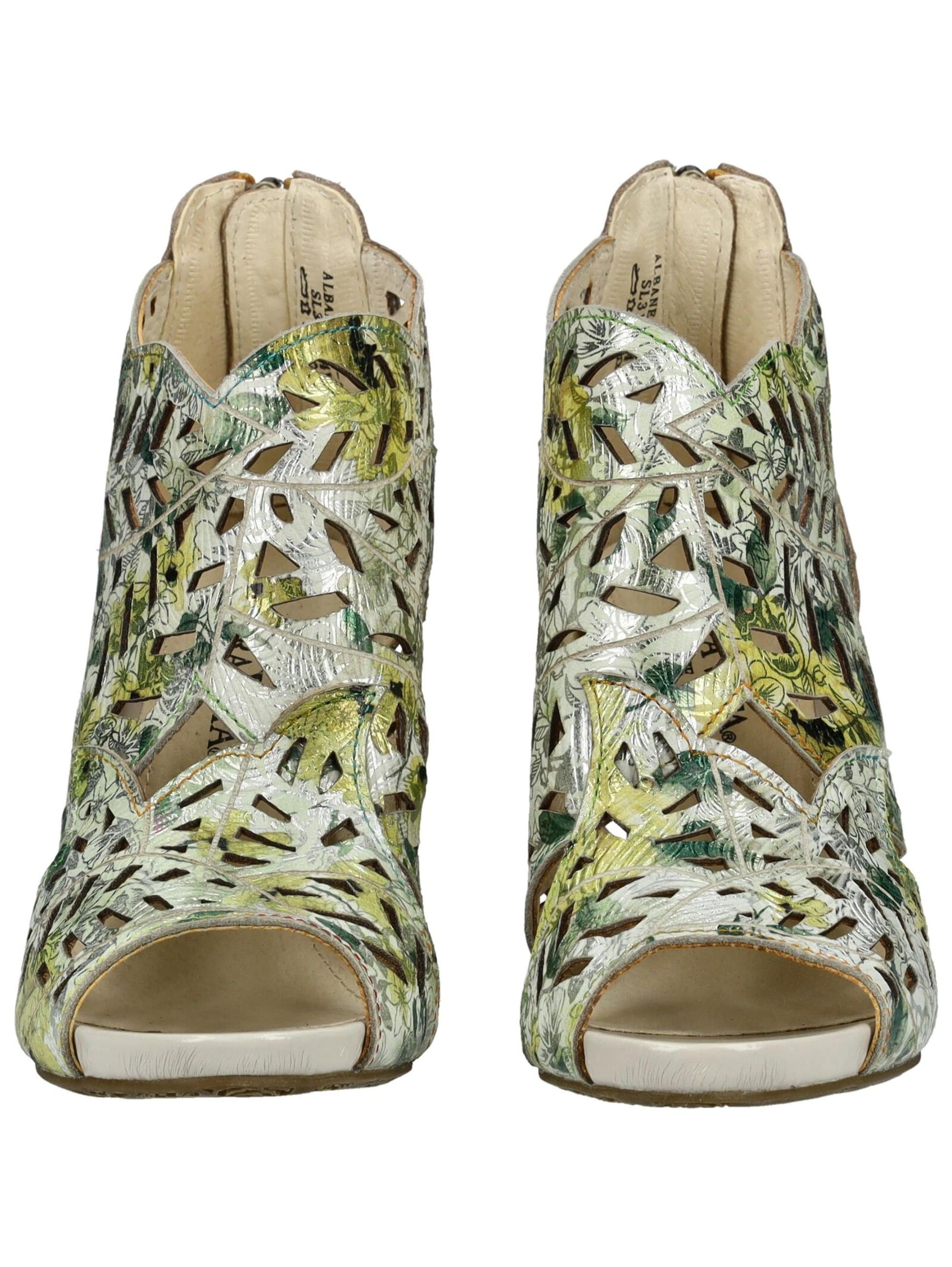 Laura Vita High front pumps in Silver