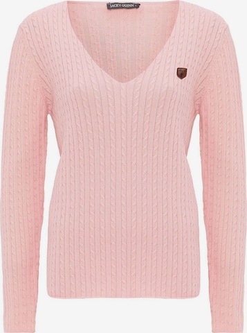 Jacey Quinn Sweater in Pink: front