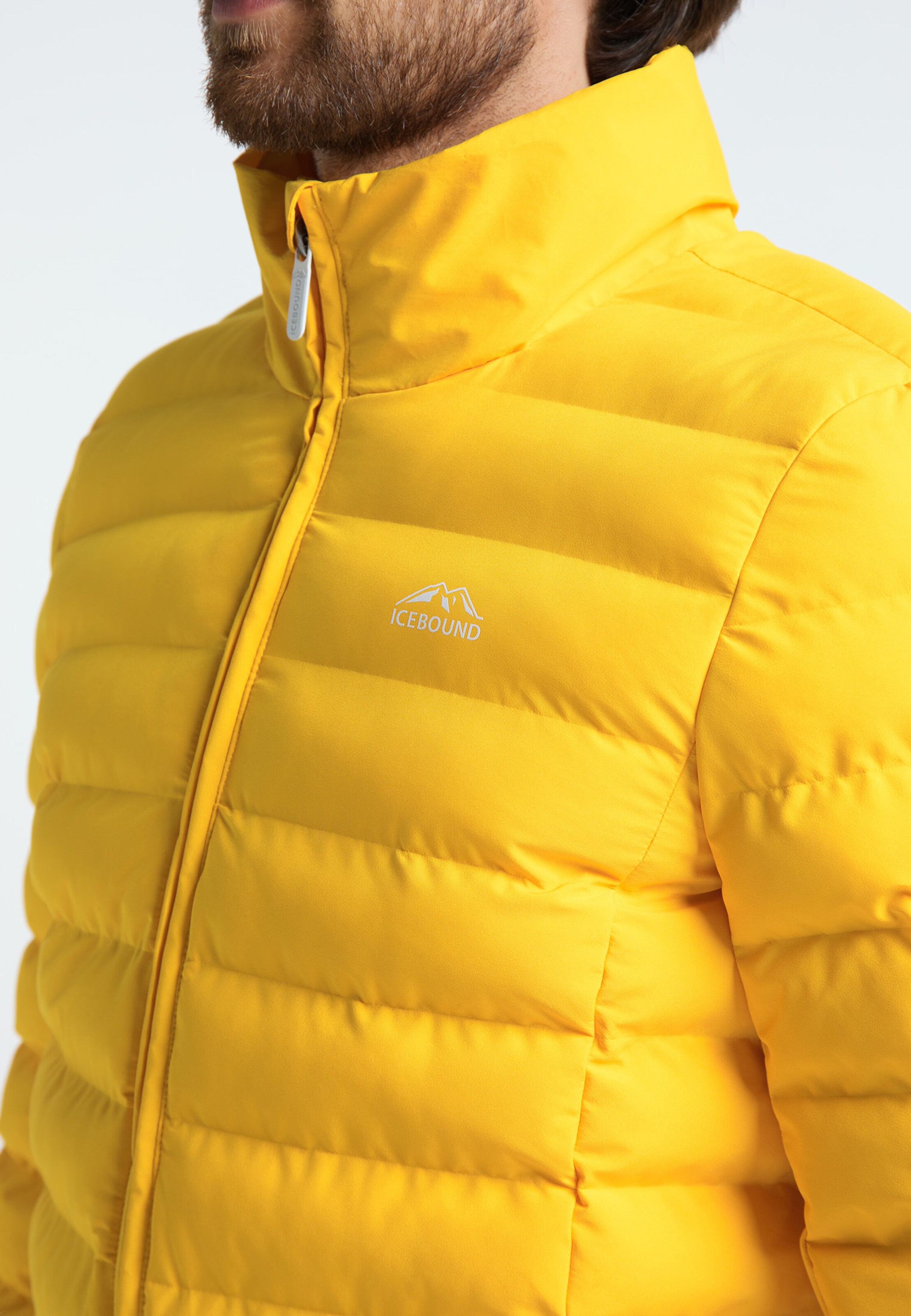 Männer Jacken ICEBOUND Winterjacke in Gelb - AE95941 Männer Jacken ICEBOUND Winterjacke in Gelb - AE95941